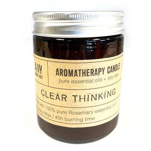 Aromaterapeutická sójová svíčka – Rozmarýn | 200 g