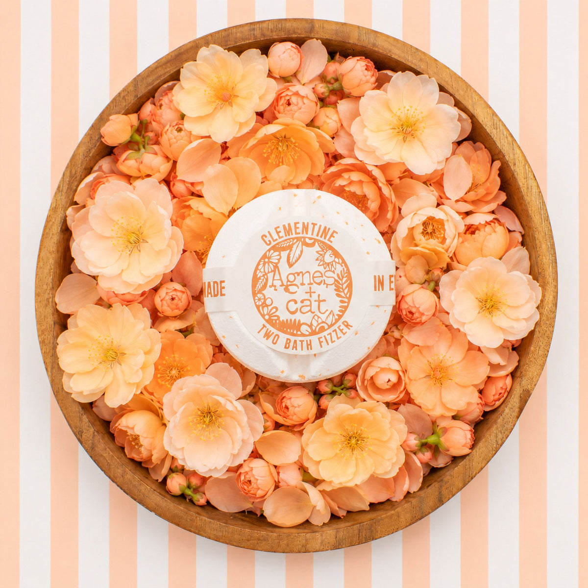 Agnes + Cat Floral & Citrus – dárková sada koupelových bomb 3 ks
