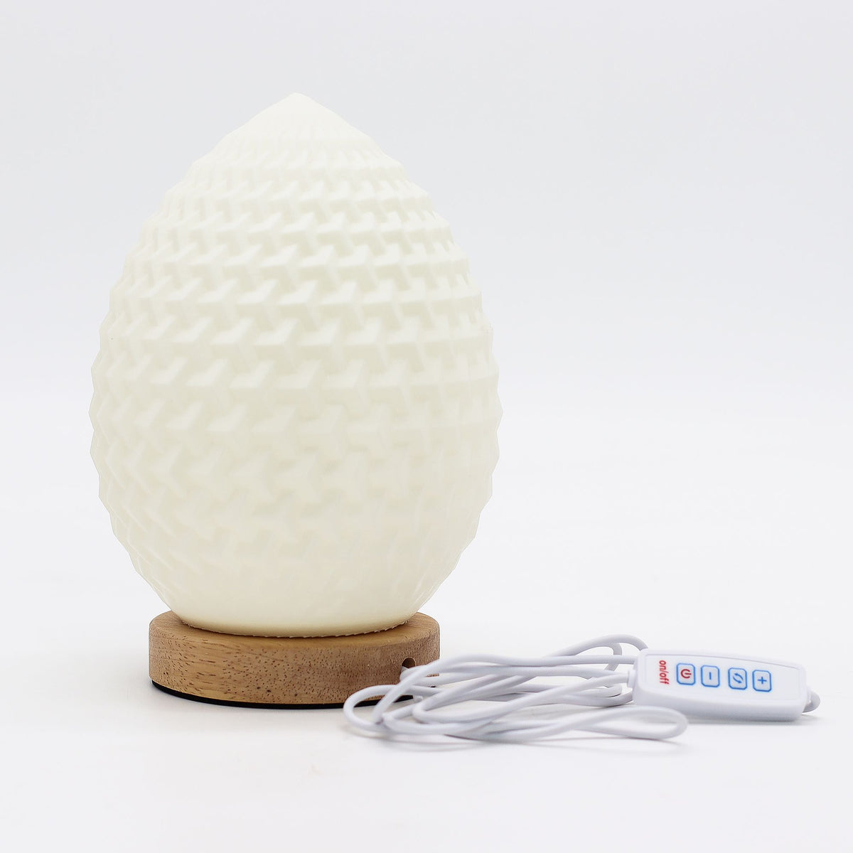New Wave Teardrop – Designová LED lampa s USB napájením a 3 úrovněmi jasu