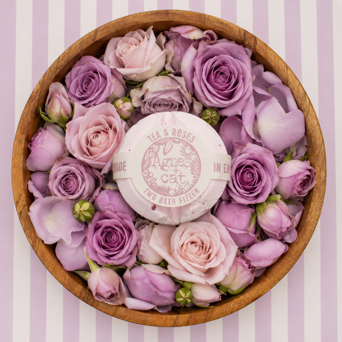 Agnes + Cat Floral & Citrus – dárková sada koupelových bomb 3 ks