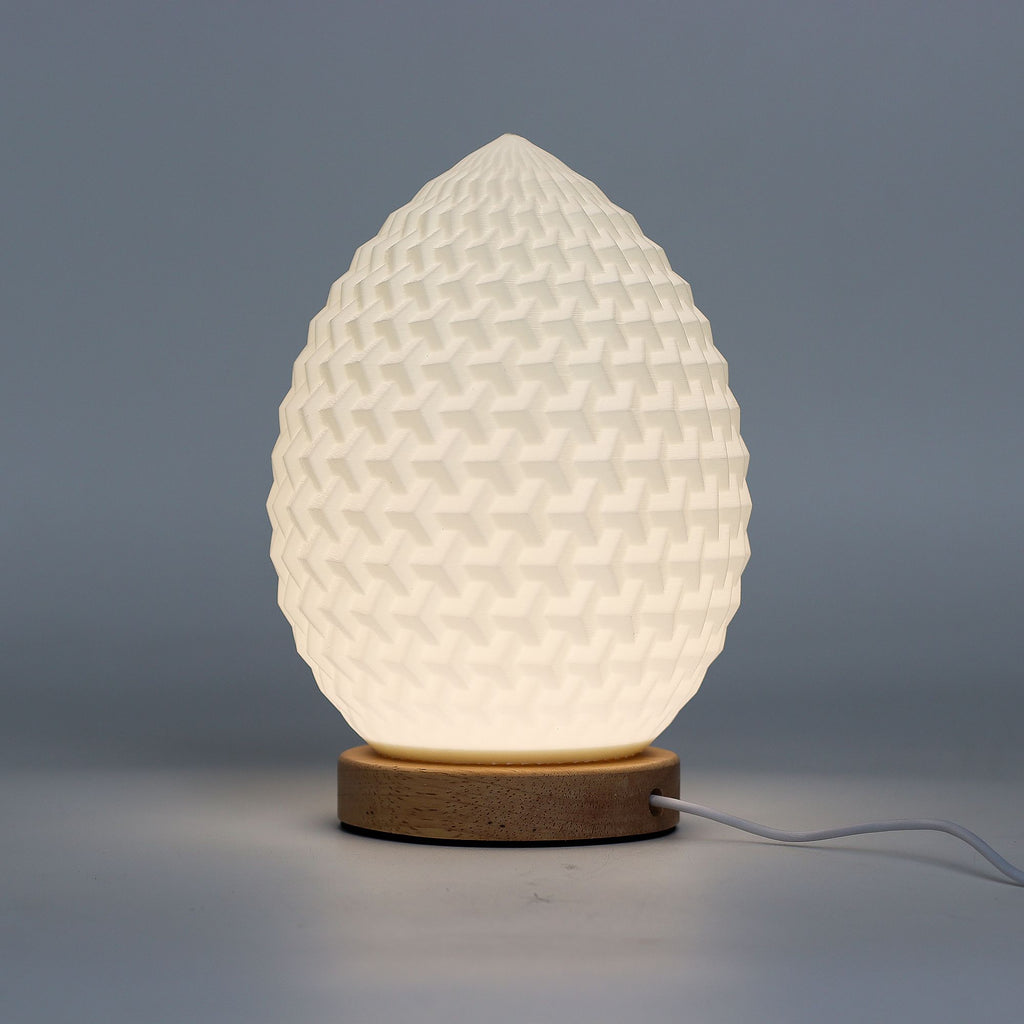 New Wave Teardrop – Designová LED lampa s USB napájením a 3 úrovněmi jasu