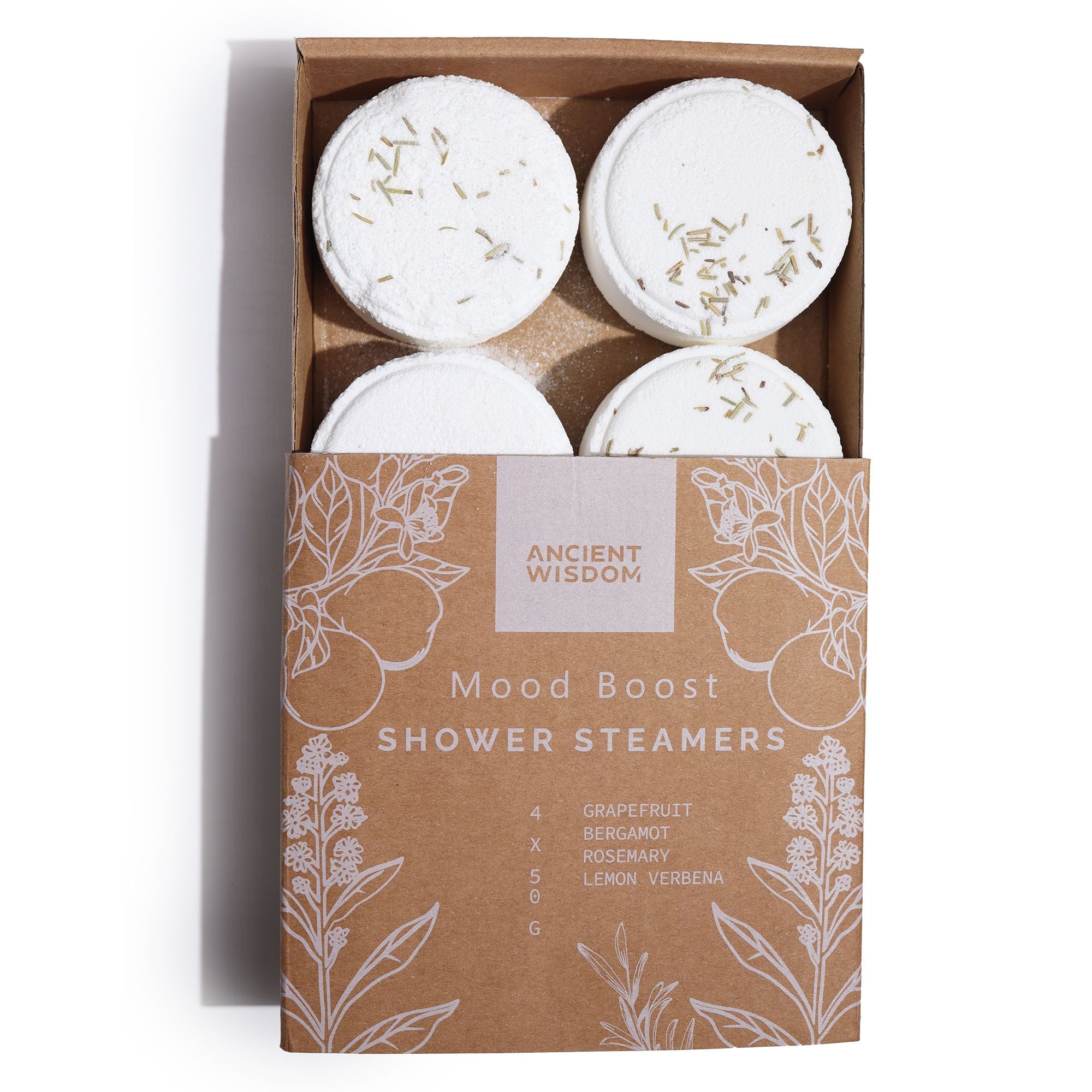 Sprchové aromaterapeutické tablety Zen – Mood Boost 4 ks