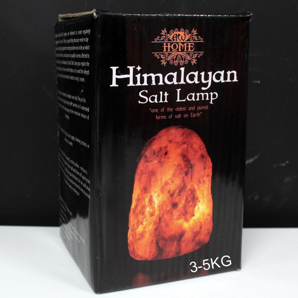 Přírodní himálajská solná lampa s podstavcem 3–5 kg