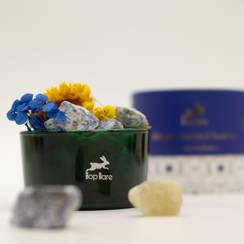Hop Hare aroma difuzér s krystaly a květy – The Sun – Sodalit