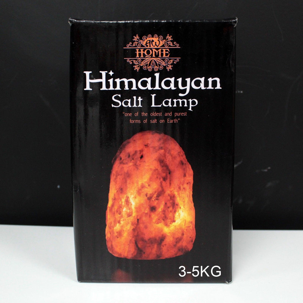 Přírodní himálajská solná lampa s podstavcem 3–5 kg