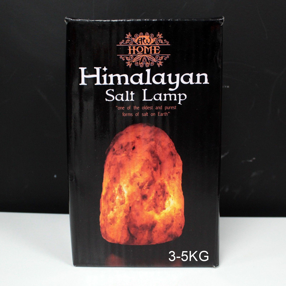 Přírodní himálajská solná lampa s podstavcem 3–5 kg