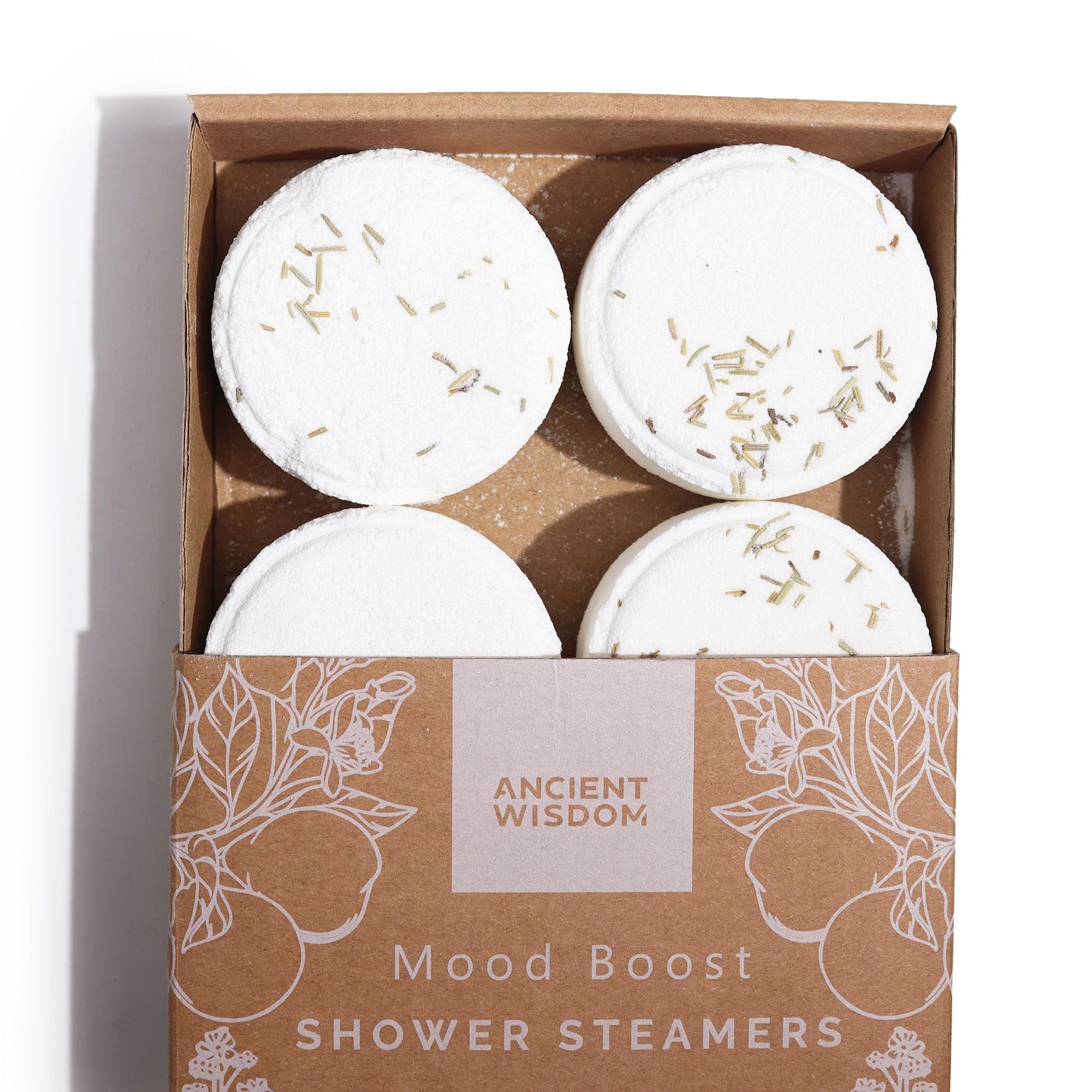 Sprchové aromaterapeutické tablety Zen – Mood Boost 4 ks