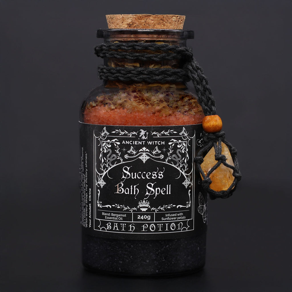 Ancient Witch – Magická koupelová sůl Úspěch s citrínovým amuletem | Success 240 g