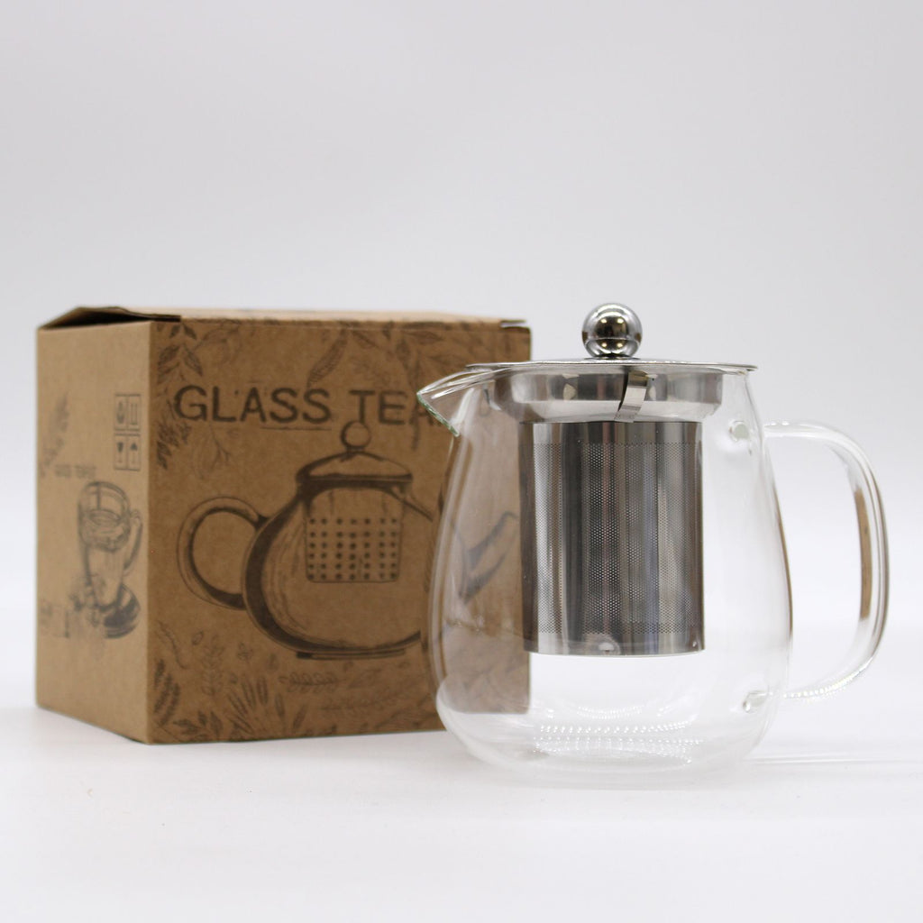Skleněná konvice na čaj se sítkem Contemporary – 550 ml – dárkové balení