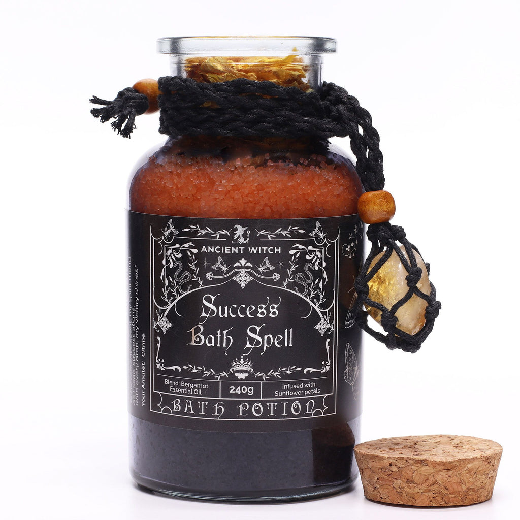 Ancient Witch – Magická koupelová sůl Úspěch s citrínovým amuletem | Success 240 g