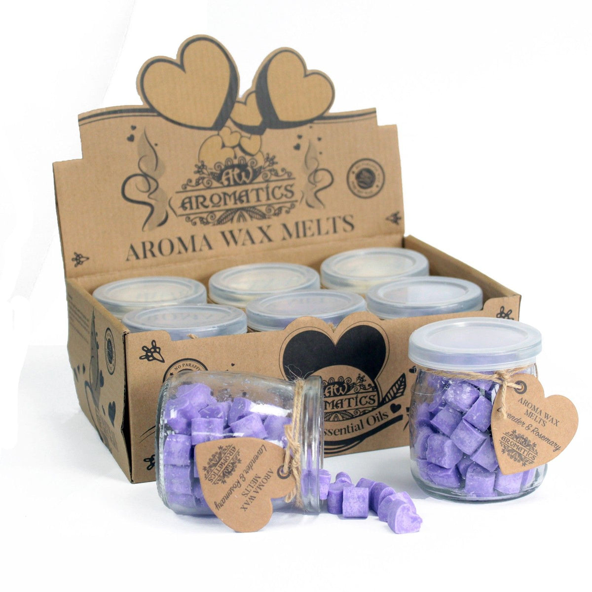Vonné vosky do aromalampy Ancient Wisdom – Levandule a rozmarýn, 85 g