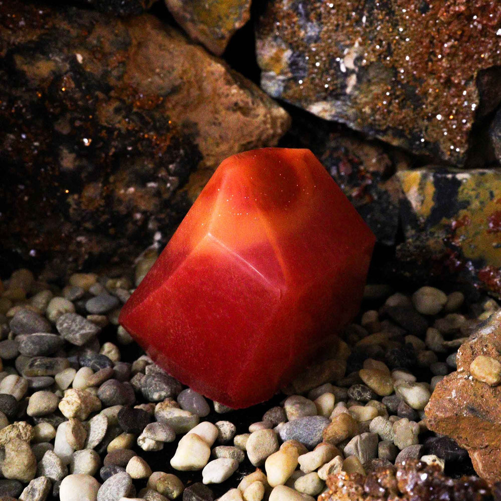 Mýdlo s minerálem Oheň – Crystal Elemental
