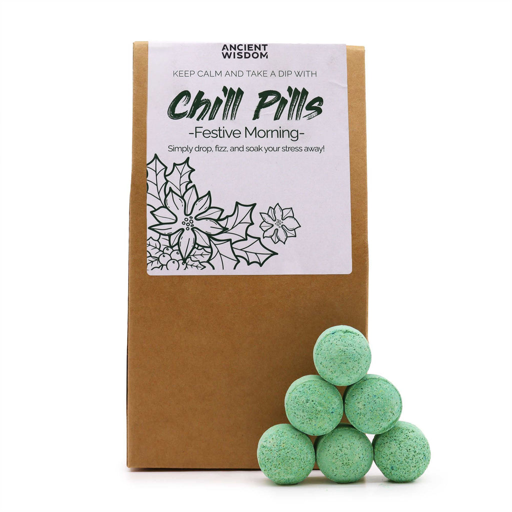 Šumivé kuličky do koupele Chill Pills – Slavnostní ráno, 350 g