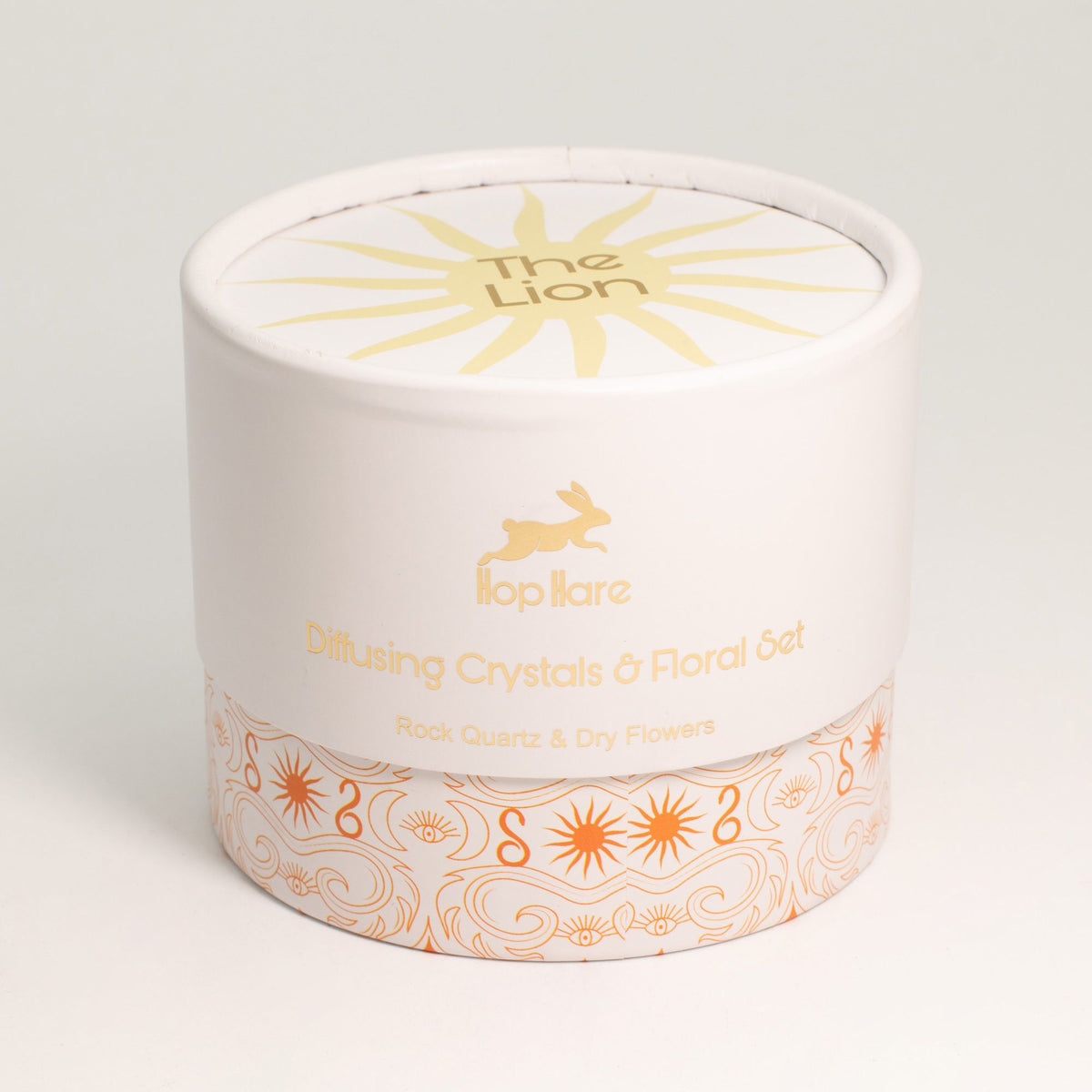 Hop Hare aroma difuzér s krystaly a květy – The Lion – Křišťál
