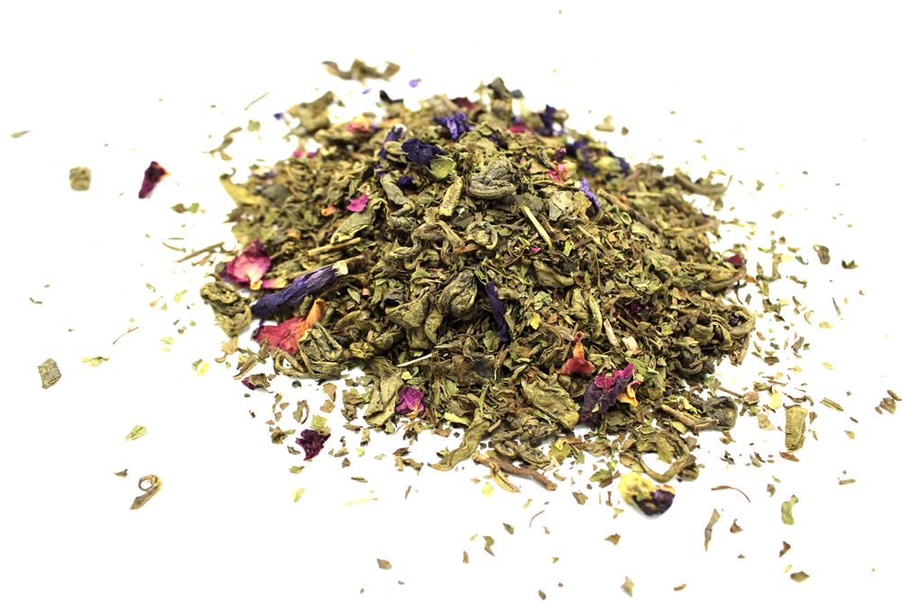 Serenity Souk Blend – zelený čaj s mátou a růží 1 kg