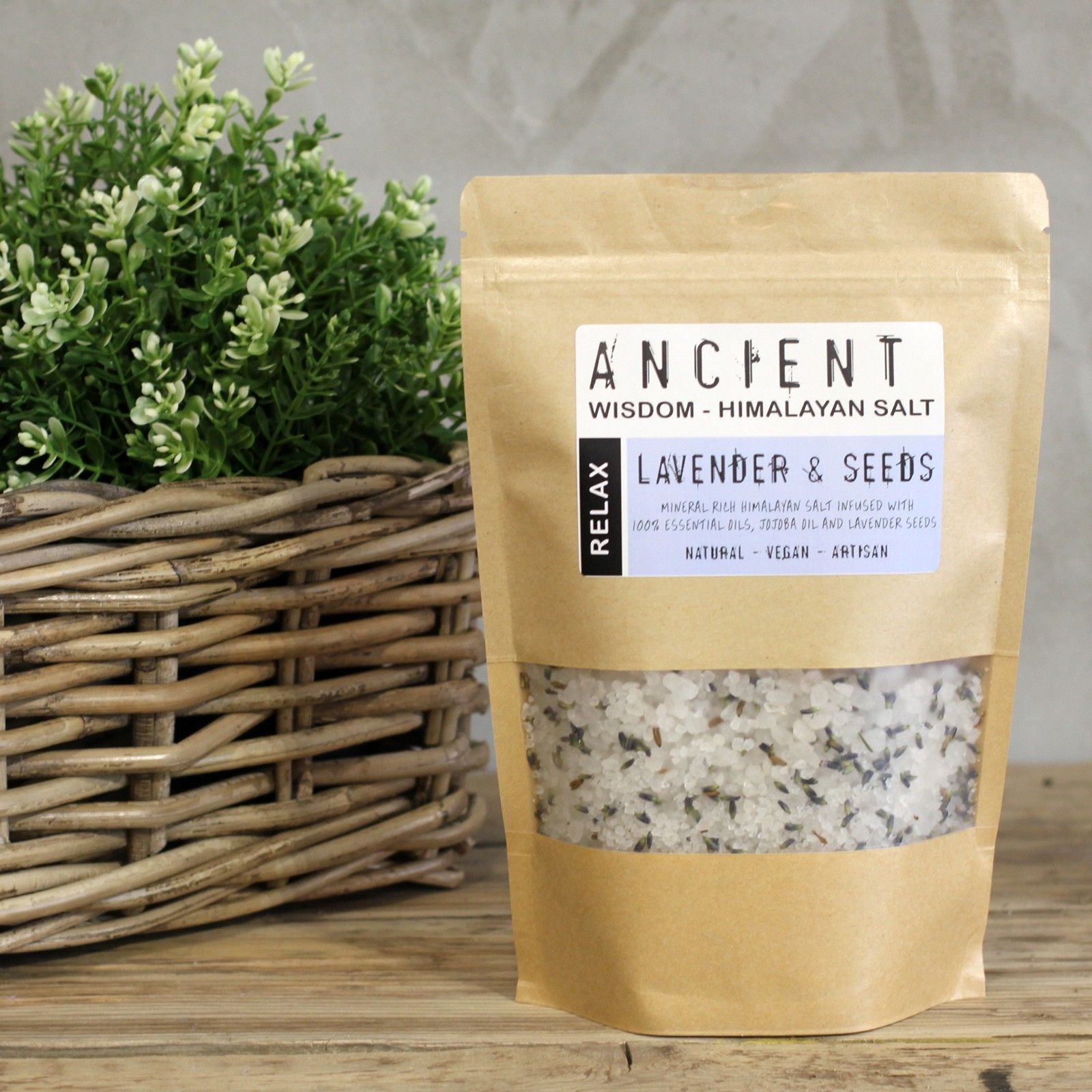 Himálajská koupelová sůl Relax – Levandule 500 g
