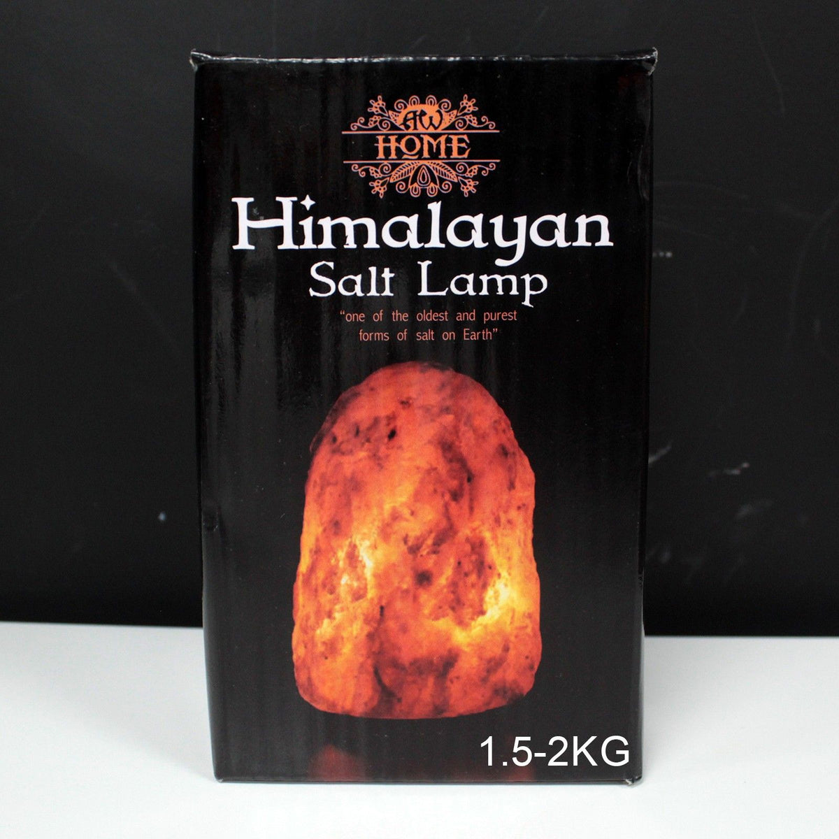 Himalájská solná lampa z přírodního krystalu – 1,5 až 2 kg