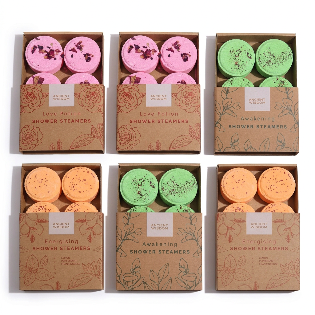 Domácí wellness – sada 24 sprchových tablet