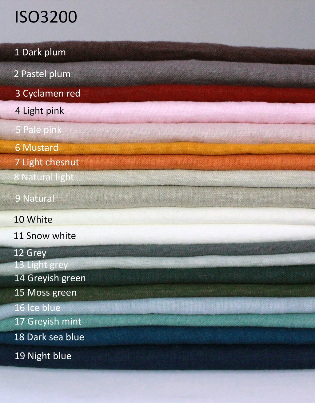 Lněné povlečení Greyish Mint se zipem – jemný skandinávský minimalismus pro klidný spánek