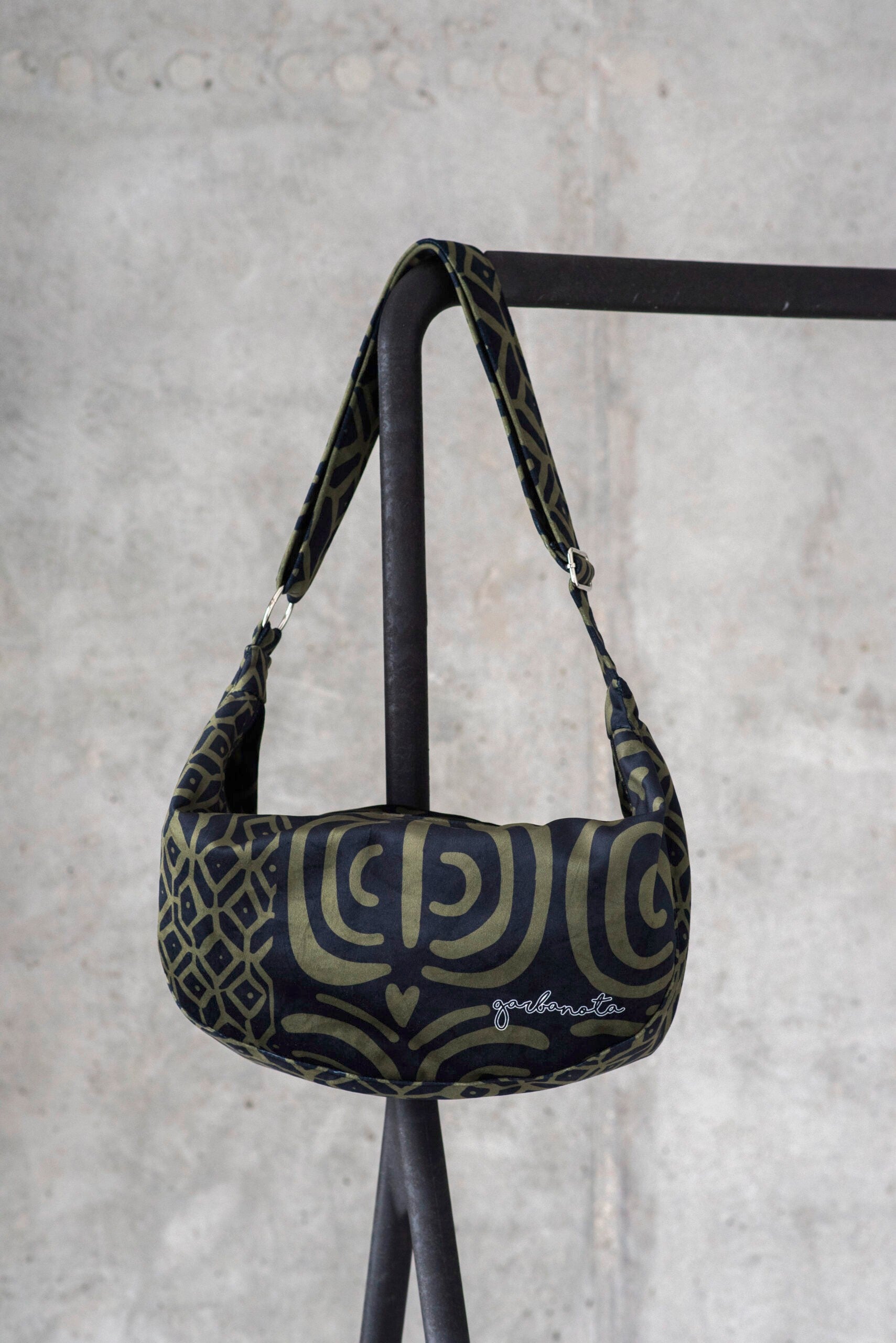 Hobo Bag - Khaki Pattern