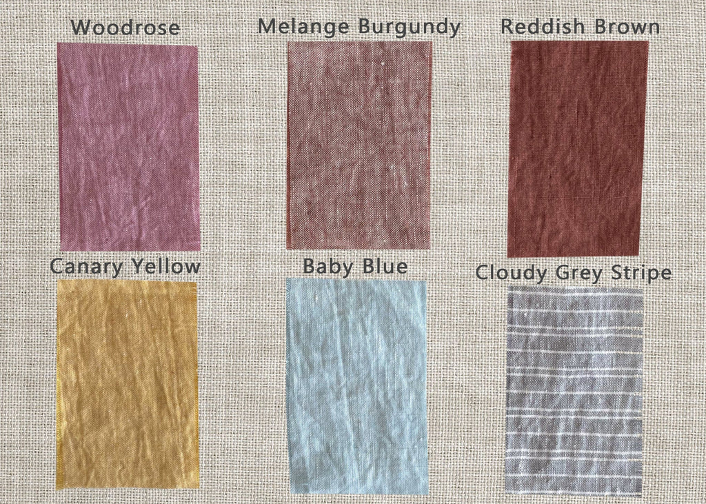 Lněný přehoz na sedačku Baby Blue – jemná elegance a přírodní pohodlí