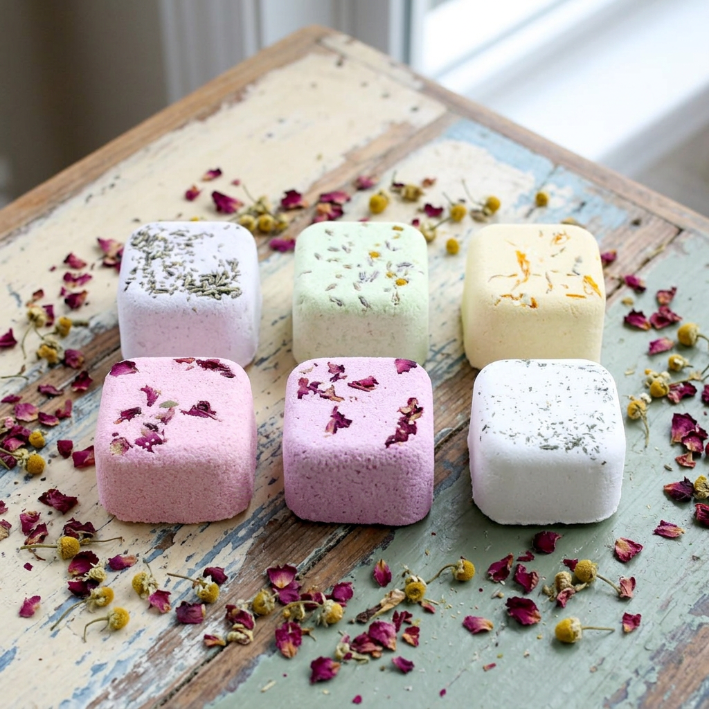 Dárková sada aromatických tablet do sprchy 6 × 80 g